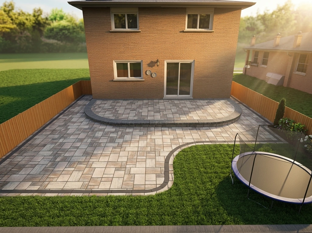 Backyard — proposed design