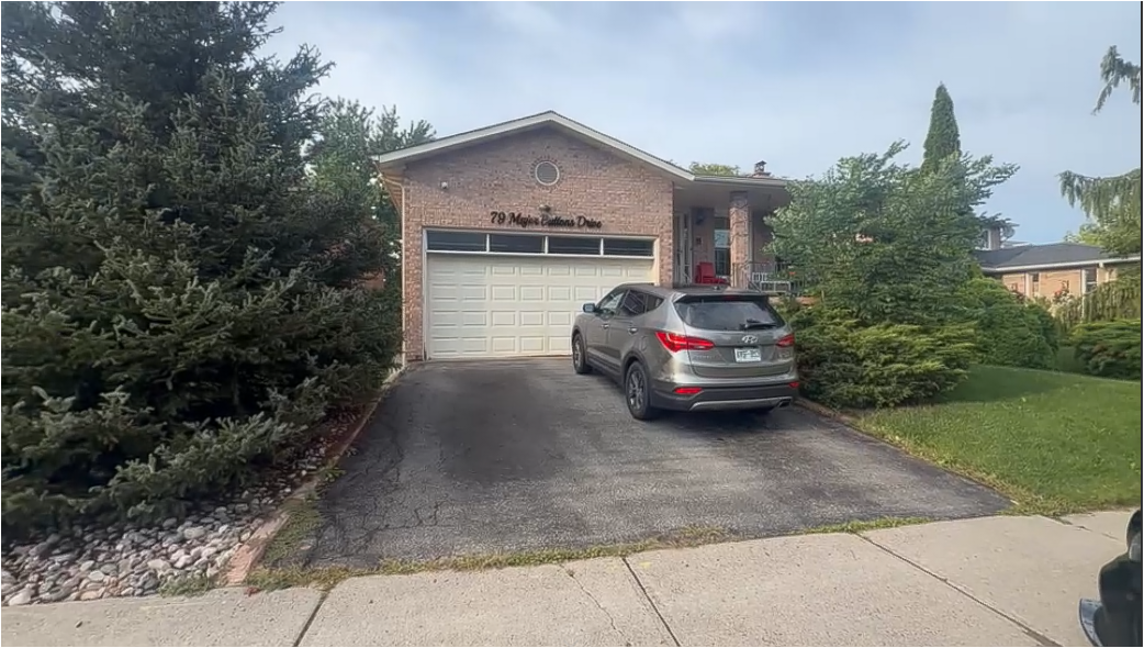 Driveway & Boulevard — existing condition